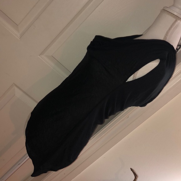 How & Wen Black Sequin Knit top - Picture 4 of 7